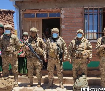 Se presume que los autores sean militares del CEO /LA PATRIA