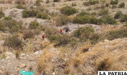 Bomberos rescató el cadáver /RRSS