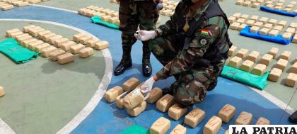Más de 17 toneladas de droga fueron secuestras en el país /LA PATRIA