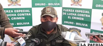El subteniente Matías brindó los detalles del caso /LA PATRIA