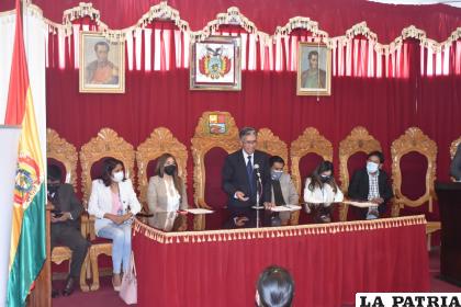 Inicio del ciclo de reuniones en Oruro /LA PATRIA