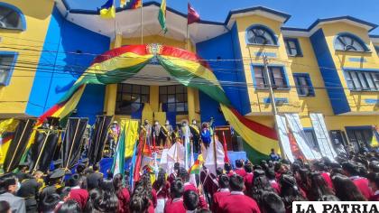 Desde Huanuni, capital de la provincia, se realizan una serie de actos /GAMH