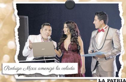 Rodrigo Mixx amenizó la velada