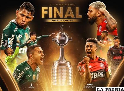 Palmeiras y Flamengo por la gloria eterna se enfrentan en Montevideo /conmebol.com