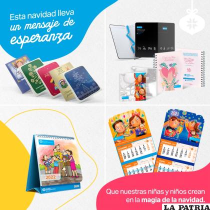 Productos de Aldeas Infantiles SOS /RR.SS.