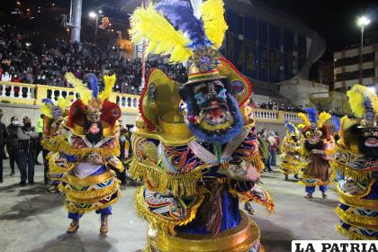 Morenada Central Oruro es uno de los conjuntos más destacados del Carnaval /LA PATRIA
