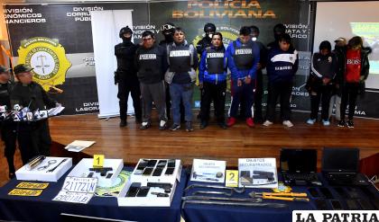 La banda delincuencial fue capturada nuevamente 
/APG