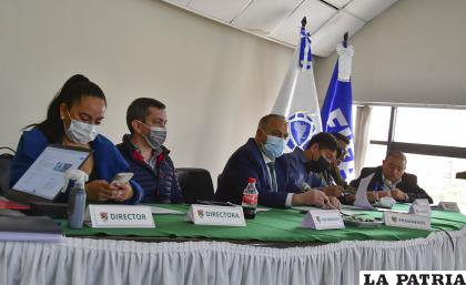 La reunión se desarrolló de manera virtual para quienes no pudieron asistir /APG