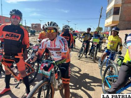 Los ciclistas estuvieron en acción el fin de semana /LA PATRIA
