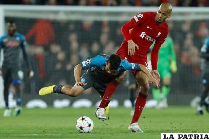 Liverpool dio cuenta de Napoli, ambos clasificaron a octavos de final /as.com
