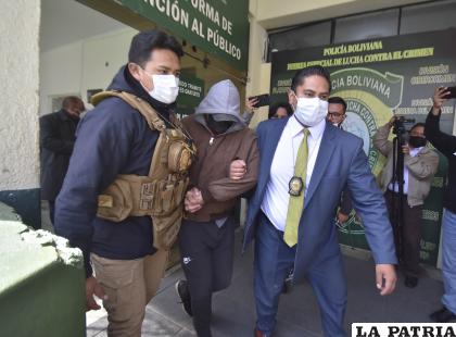 El implicado en instalaciones de la fuerza anticrimen / APG