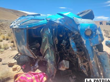Indagan las circunstancias del accidente en inmediaciones a Villcapujio /Tránsito