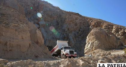 Esta actividad afecta al cerro que es un patrimonio orureño 
/LA PATRIA
