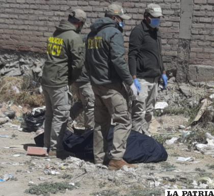 La víctima fue hallada en un lote baldío por la nueva terminal /LA PATRIA