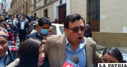 El diputado Jerges Mercado luego de su elección /LA PATRIA