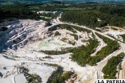 Depósito de litio en Francia / Imerys