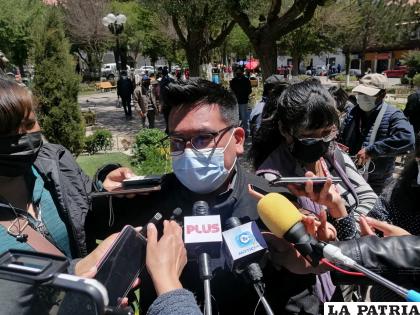 Secretario de Salud del GAMO, Raúl Diaz, asumió de manera interina el cargo de secretario Municipal de Cultura /LA PATRIA