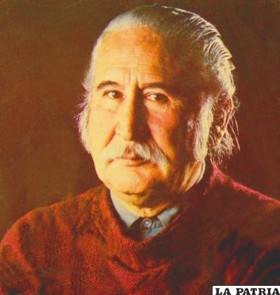 El escritor boliviano Antonio Paredes Candia