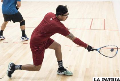 El deportista boliviano cumplía un gran papel en el torneo antes de su lesión /Facebook