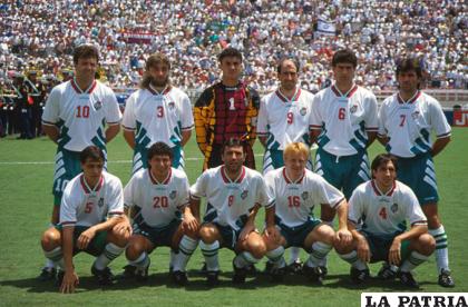 La selección de Bulgaria realizó su mejor presentación en el Mundial de Estados Unidos 1994
