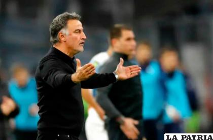 El entrenador Christophe Galtier dijo que sacó a Mbappé solo por cuidarlo /jefebet.com