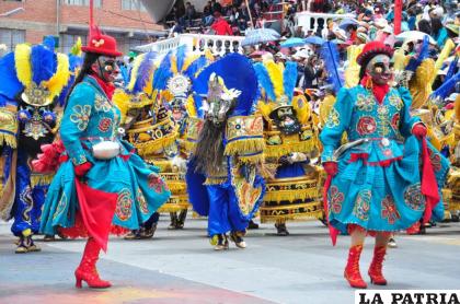  ??La Aromeñita? es uno de las canciones más ovacionadas en el Carnaval de Oruro /LA PATRIA