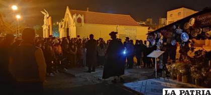 El recorrido nocturno reunió a varias personas /SMC-GAMO