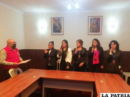 Posesión de la flamante directiva del Codepatei 
/LA PATRIA
