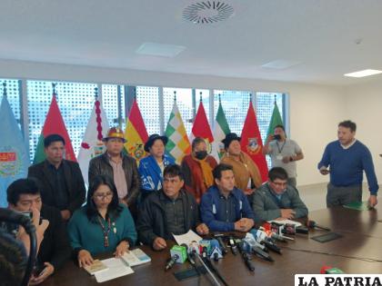 Los parlamentarios del MAS observaron la elección de la directiva de la Cámara de Diputados / LA PATRIA
