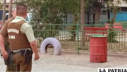 El haitiano fue detenido mientras transportaba el tambor a plena luz del día /RBB Santiago