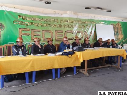 Asamblea de presidentes de cooperativas mineras /Fedecomin