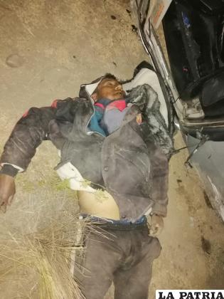 El occiso no fue identificado por el ??verde olivo? /Tránsito
