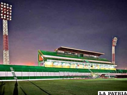 El estadio ??Gilberto Parada? de Montero también está inhabilitado /LA PATRIA