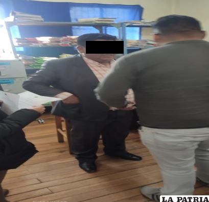 Ratificaron la detención preventiva del fiscal /Policía