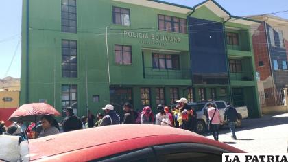 La Policía en Huanuni investiga a la mujer por rapto agravado 
/LA PATRIA