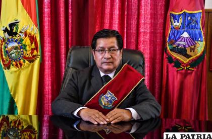 El exalcalde David Choque /GAMO