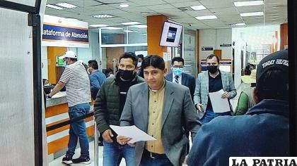 El Diputado Cuéllar en la Fiscalía de La Paz
/LA PATRIA