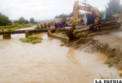 El objetivo es evitar que se vuelvan a repetir inundaciones/GAMO 