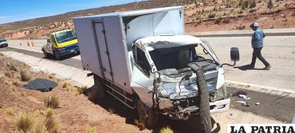 El chofer de la camioneta atropelló a la víctima /Policía