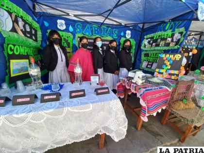 Estudiantes mostraron su conocimiento respecto a diferentes alimentos/LA PATRIA
