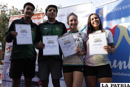 Las duplas de voleibol de playa que representaran al país /APG