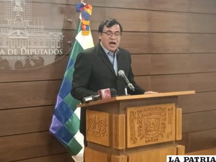 El presidente de la Cámara de Diputados, Jerges Mercado /LA PATRIA