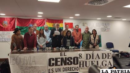 Comunidad Ciudadana durante la presentación del proyecto de ley /LA PATRIA