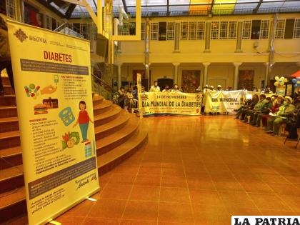 Una serie de actividades se realizaron ayer para generar conciencia sobre esta enfermedad/LA PATRIA