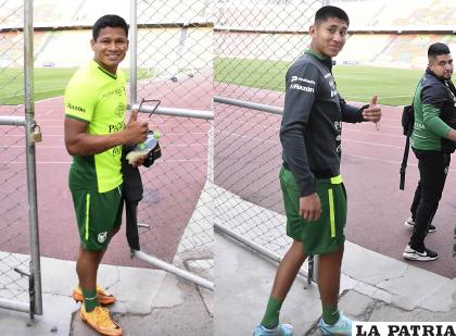 Carlos Roca y Miguel Terceros iniciaron su labor en la selección boliviana /APG
