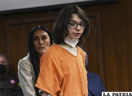 Crumbley responde ??sí? a los cargos en su contra durante su audiencia previa al juicio /AP