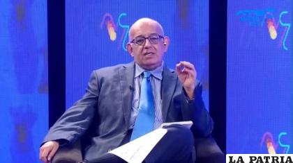 El periodista y director de la televisora ATB, Jaime Iturri Salmón /ATB
