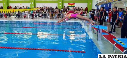 La competencia de la natación trasandina sirvió para hablar de los Judejut /Sedede