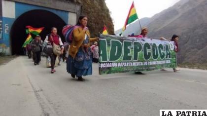 Marcha de Adepcoca /UNITEL