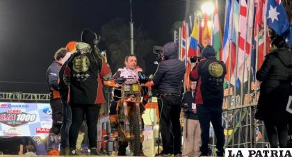 Salvatierra fue el más requerido por la prensa internacional /Prensa Salvatierra 